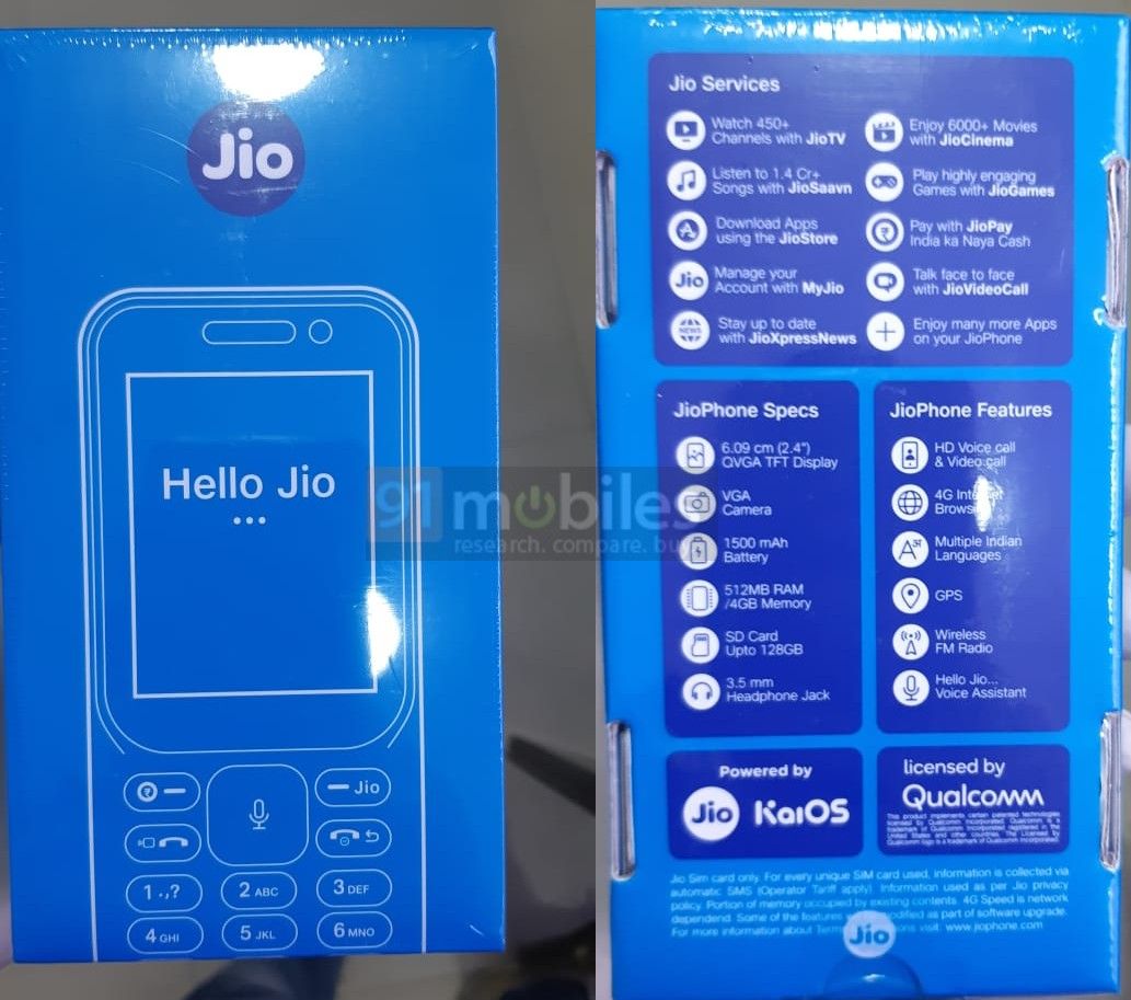 Preço do telefone Jio na Índia disparará em breve